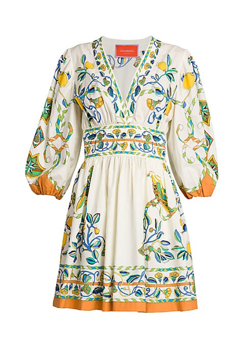 Blouson Sleeve Mini Dress