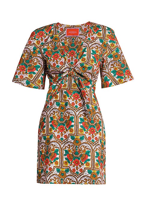 Floral Cut-Out Delight Dress