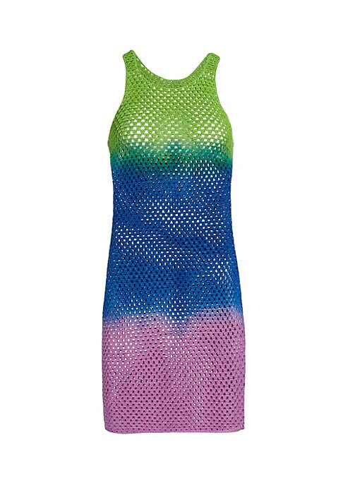 Gradient Crochet Cotton Dress