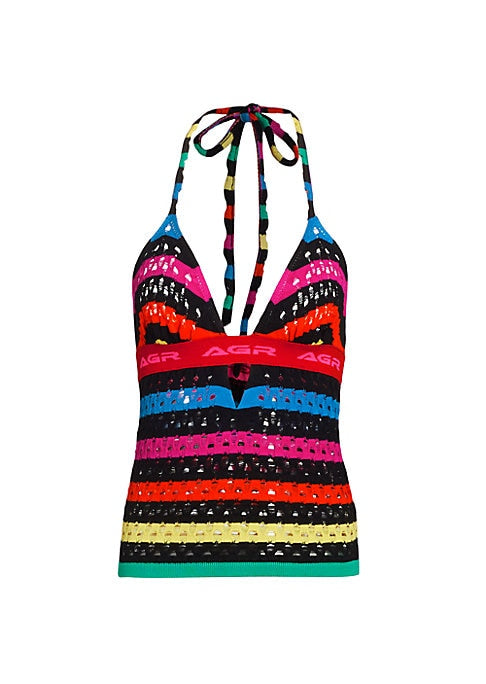 Chic Crochet Halter Top
