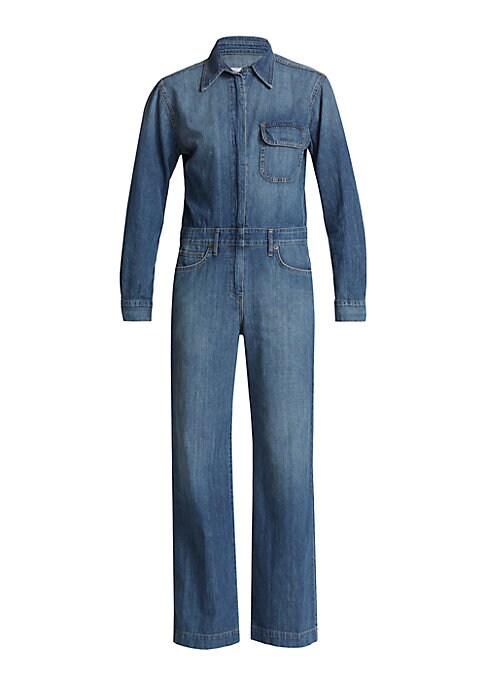 Denim Utility Jumpsuit