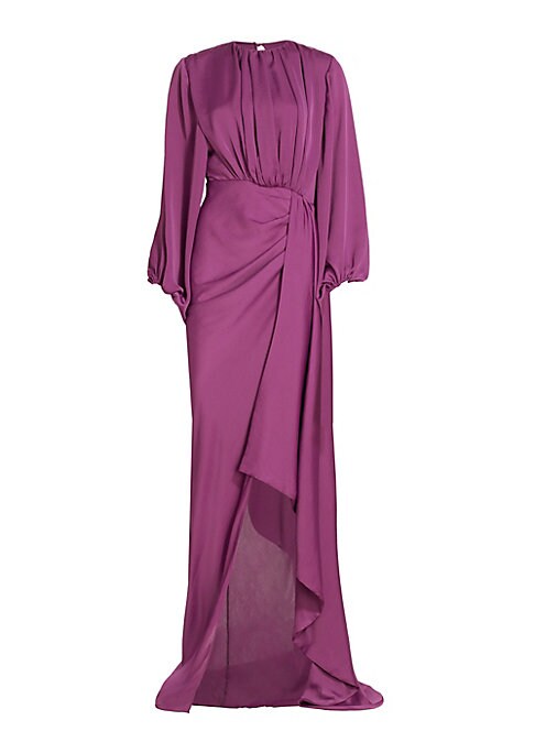 Draped Elegance Gown