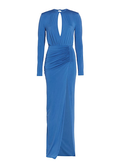 Draped Jersey Elegance Gown