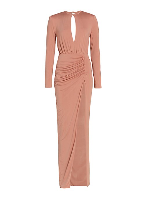 Draped Elegance Gown