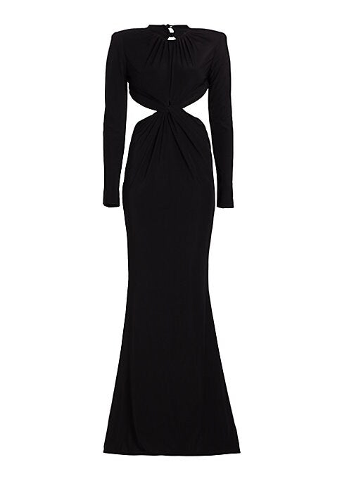 Chic Cut-Out Maxi Dress
