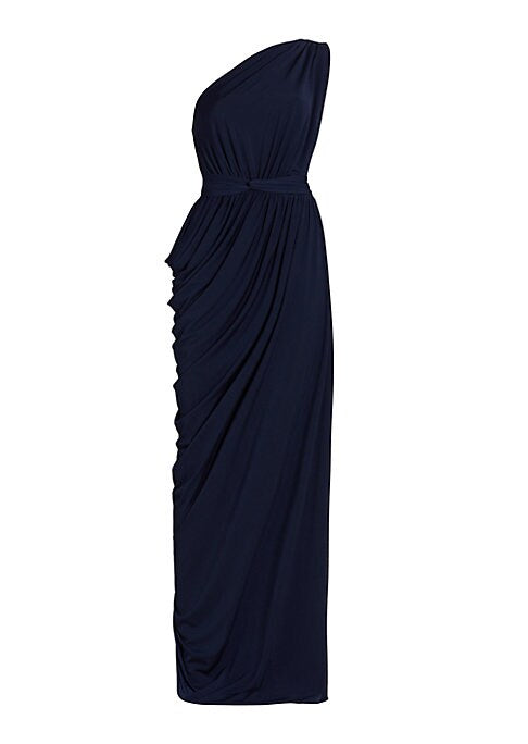 Draped Elegance Gown