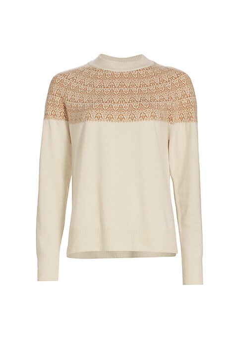 Cozy Intarsia Cashmere Sweater