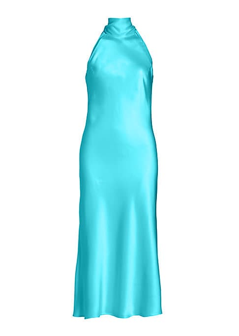 Satin Dream Halter Gown