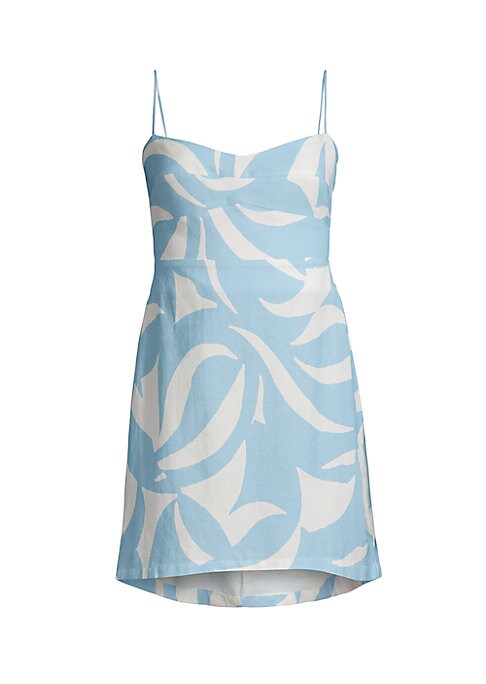 Lace-Up Sweetheart Dress