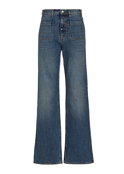 Elevated Boot-Cut Denim Pants