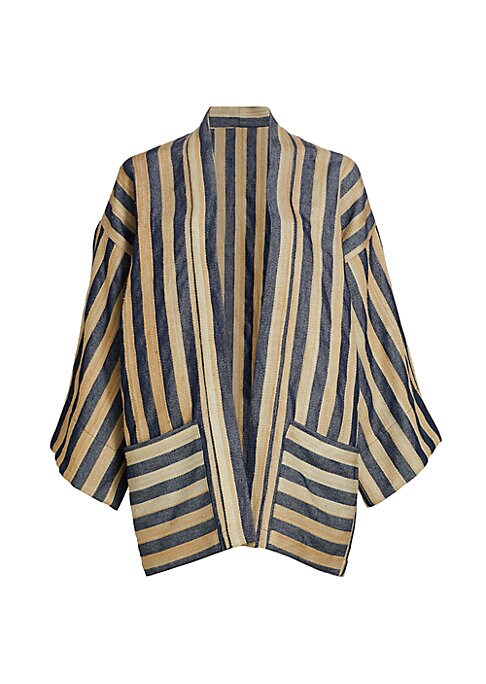 Striped Kimono Jacket