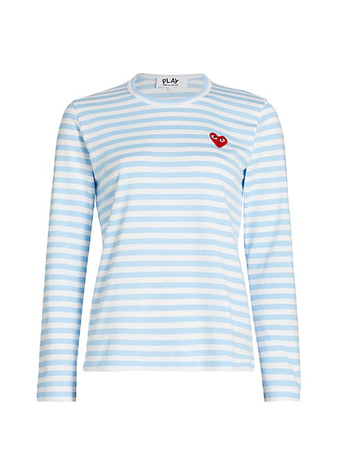 Chic Striped Cotton Top