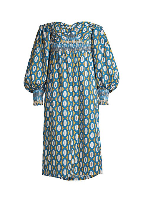 Twist Off Midi Dress