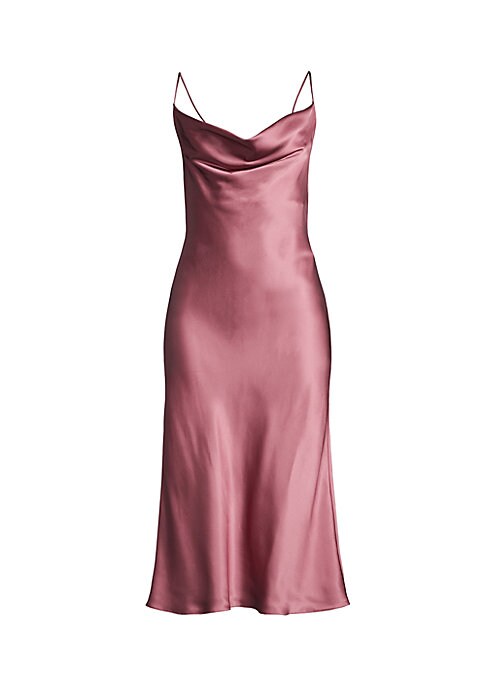 Luxe Back Lace Midi Dress