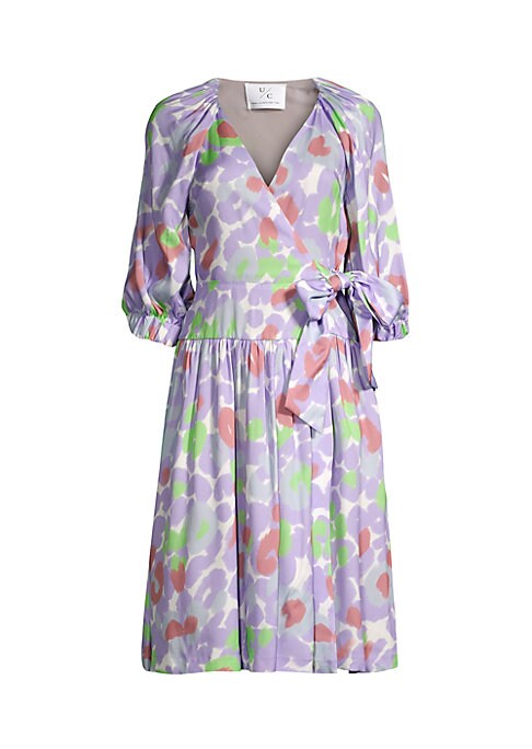 Spotted Drop-Waist Dress