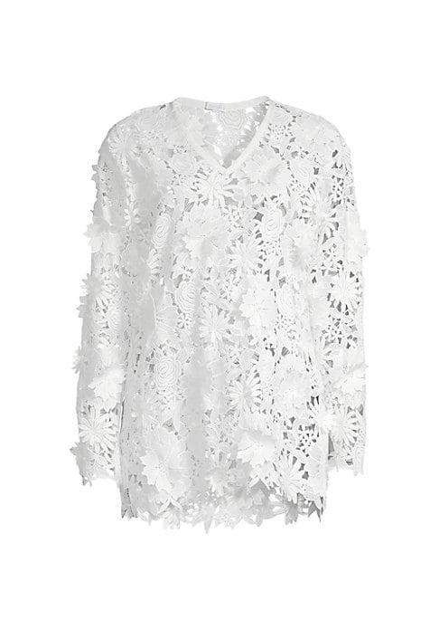 Lace V-Neck Caftan