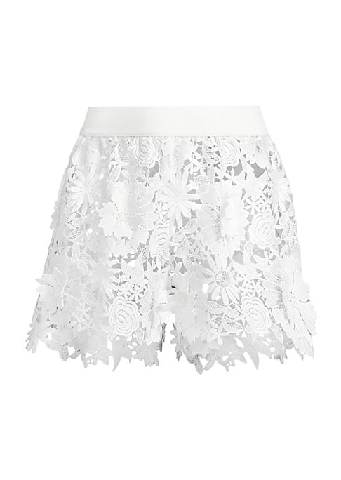 Lace Trimmed Comfort Shorts