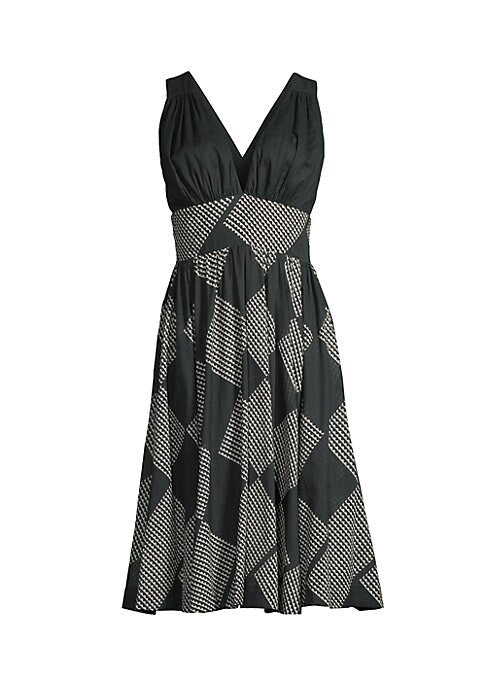 Chic V-Neck Dress
