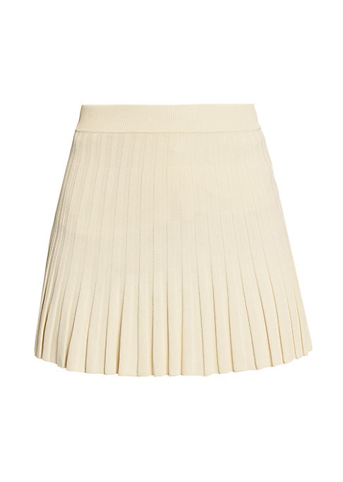 Chic Pleated Mini Skirt