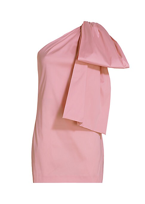 Elegant Bow Taffeta Dress