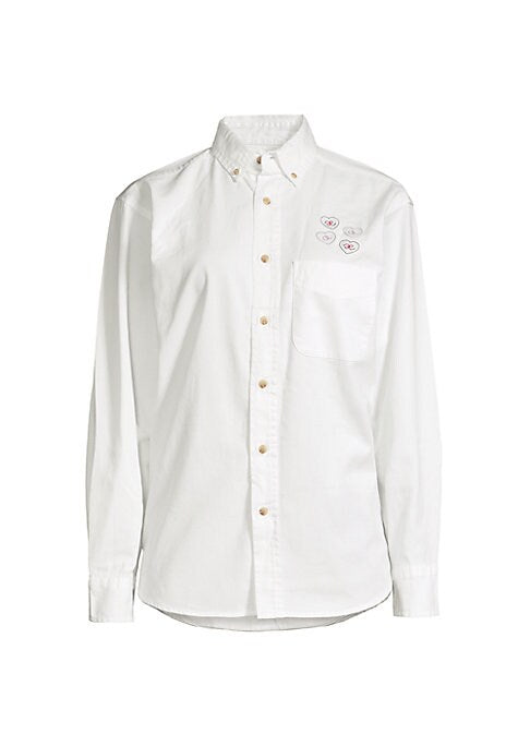 Heartfelt Button-Up Shirt