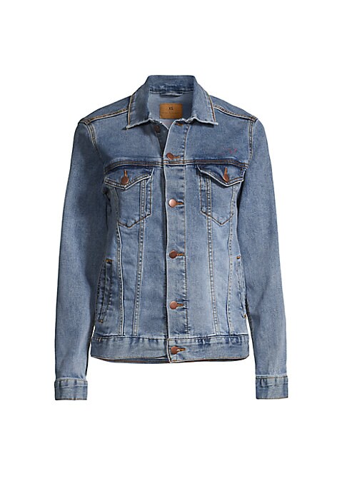 Embroidered Denim Charm