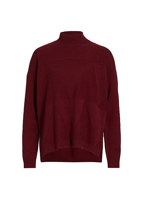 Cozy Triangle Knit Sweater