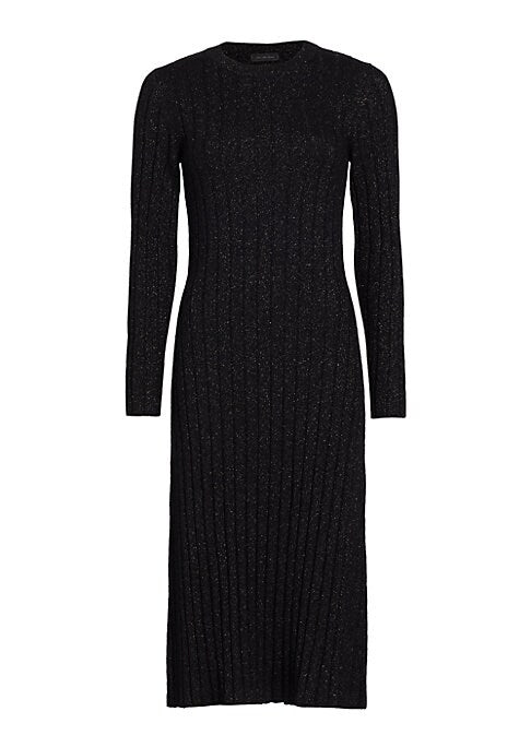Glistening Knit Midi Dress