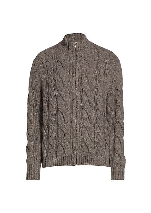 Chic Knit Zip Cardigan