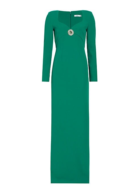 Glamorous V-Neck Evening Gown