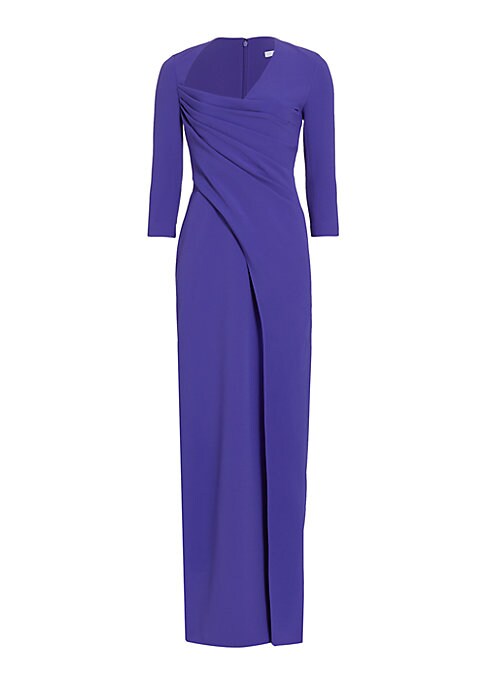 Draped Elegance Gown