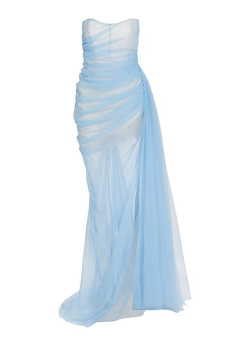 Elegant Tulle Wedding Gown