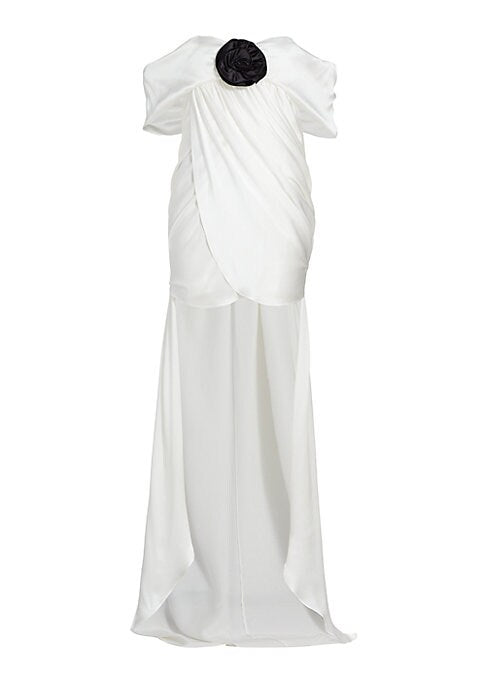 Elegance in Silk Dress