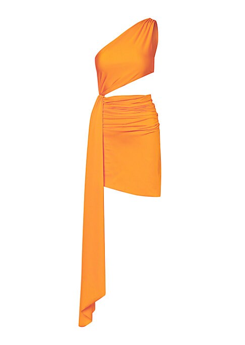 Cascading Cut-Out Dress