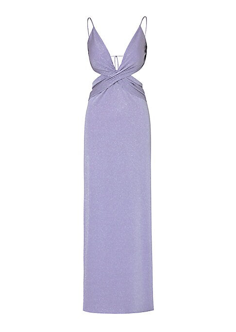 Elegant Cut-Out Maxi Dress