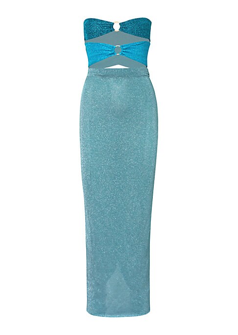 Cutout Elegance Maxi Dress