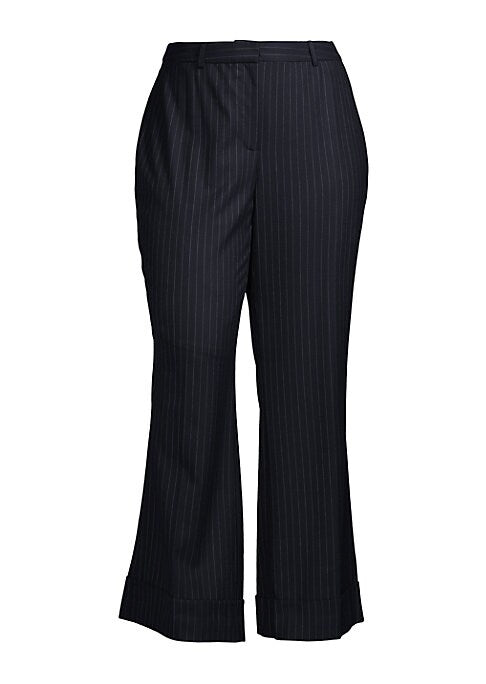 Chic Pinstripe Trousers