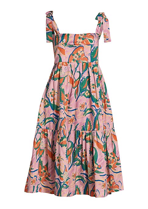 Floral Summer Midi Dress