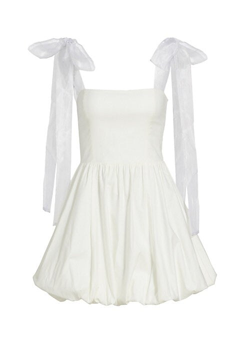 Sweet Tie-Shoulder Dress