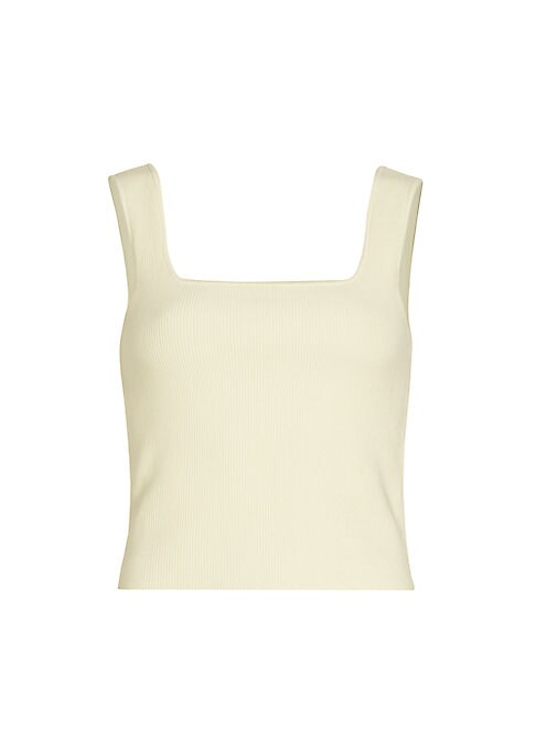 Chic Ribbed Sweater Tank