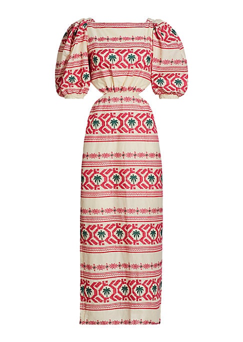 Embroidered Elegance Dress