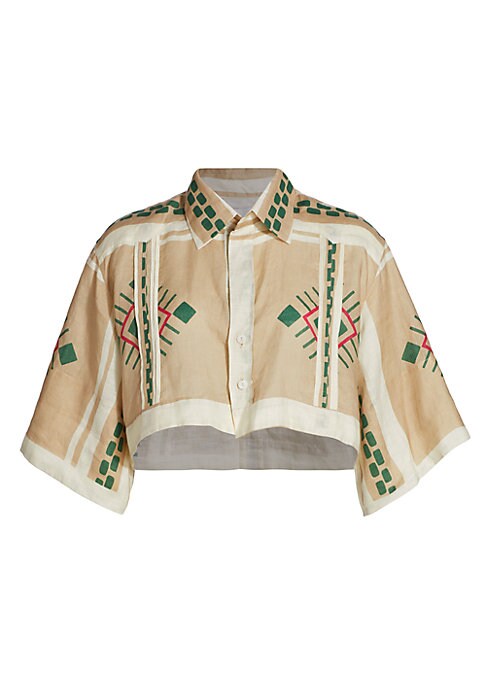 Cropped Linen Delight