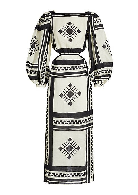 Chic Cut-Out Midi Dress