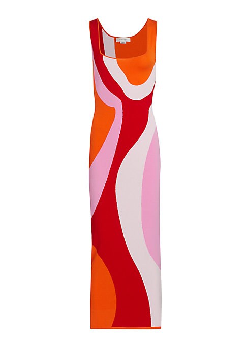 Colorblock Maxi Elegance