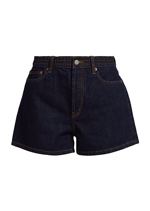 Vintage High-Waist Denim Shorts