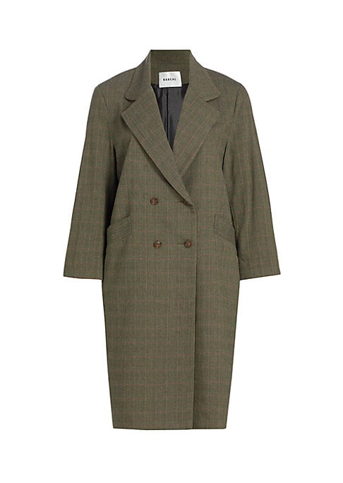 Plaid Elegance Coat