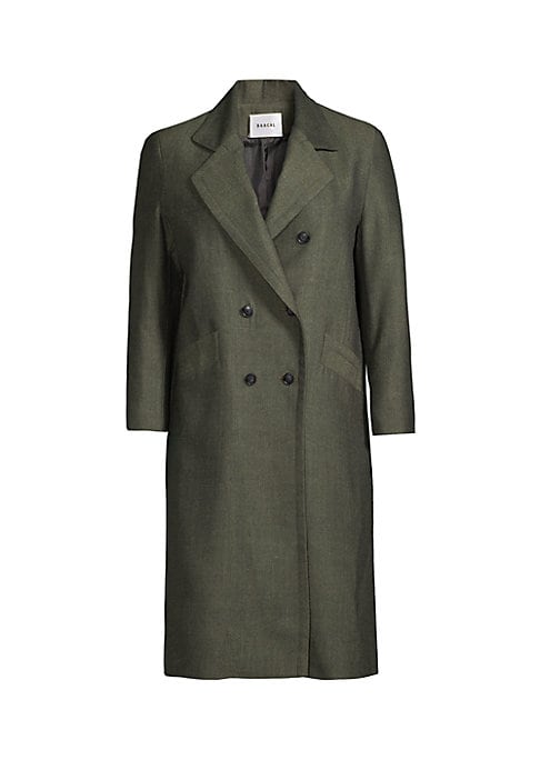 Herringbone Elegance Coat