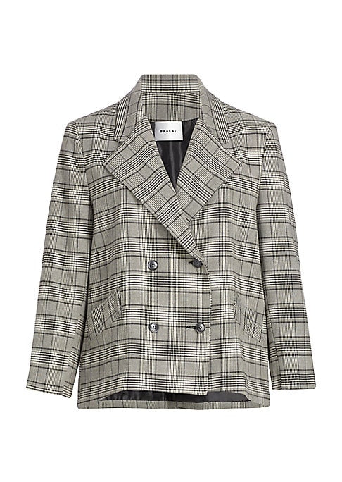 Houndstooth Luxe Blazer