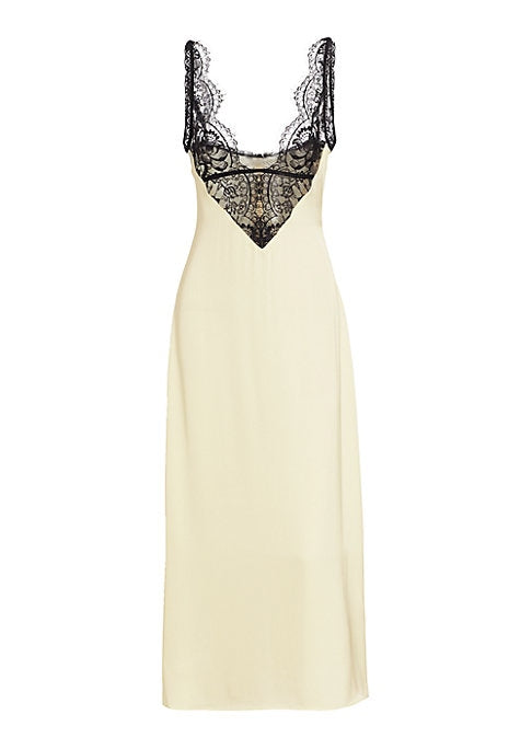 Eyelash Lace Midi Dress