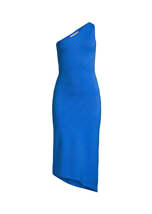 Chic Asymmetric Knit Dress